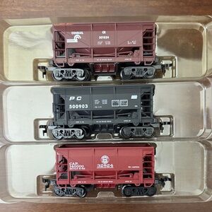 IHC 3 Pack Coal Hopper Car HO Scale CONRAIL - PC - SAFETY FIRST (New)